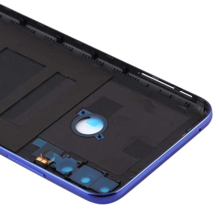 Tapa Trasera de Batería con Tapa Para Lente de Cámara Para Lenovo K10 Plus (Azul)