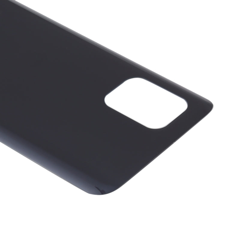 Carcasa Trasera de Material de Cristal Para Batería Para Xiaomi MI 10 Lite 5G / MI 10 Youth 5G (Negro)