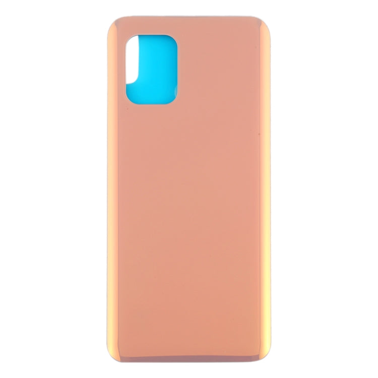 Tapa Trasera de Batería de Material de Cristal Para Xiaomi MI 10 Lite 5G / MI 10 Youth 5G (Dorado)
