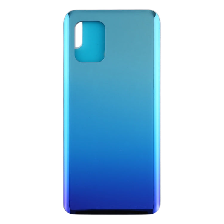 Coque Arrière de Batterie en Verre pour Xiaomi MI 10 Lite 5G / MI 10 Youth 5G (Bleu)