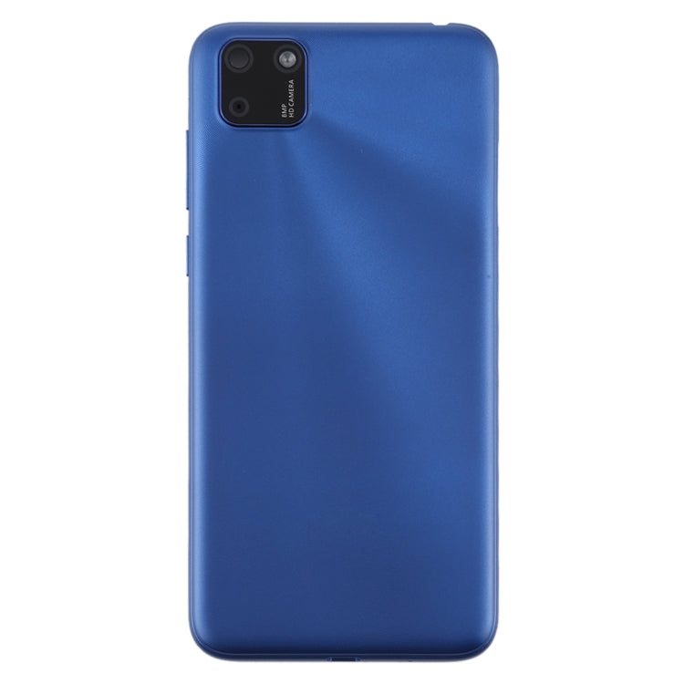 Original Battery Back Cover with Camera Lens Cover for Huawei Y5p (Blue)
