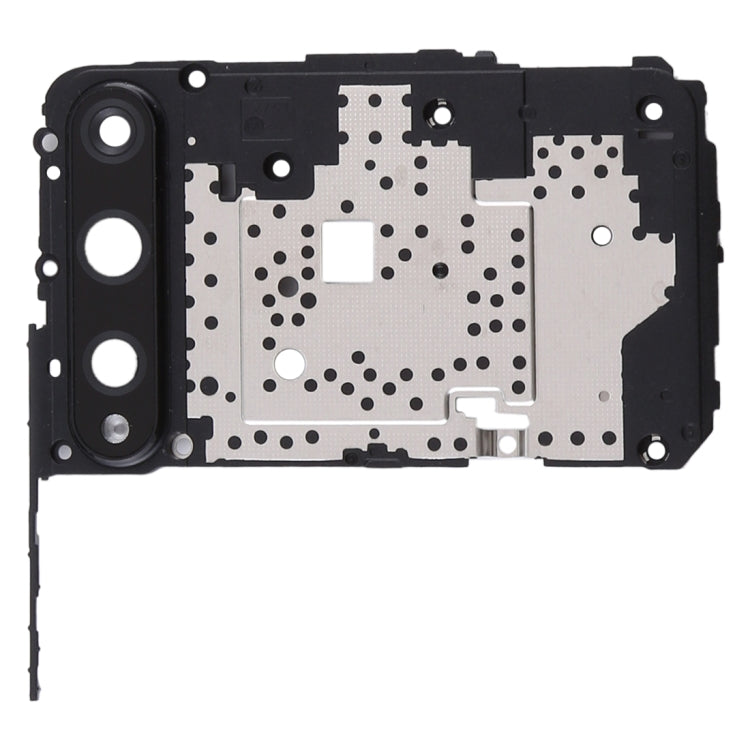 Lunette de cadre de carte mère pour Huawei Y8p / P Smart S (noir)