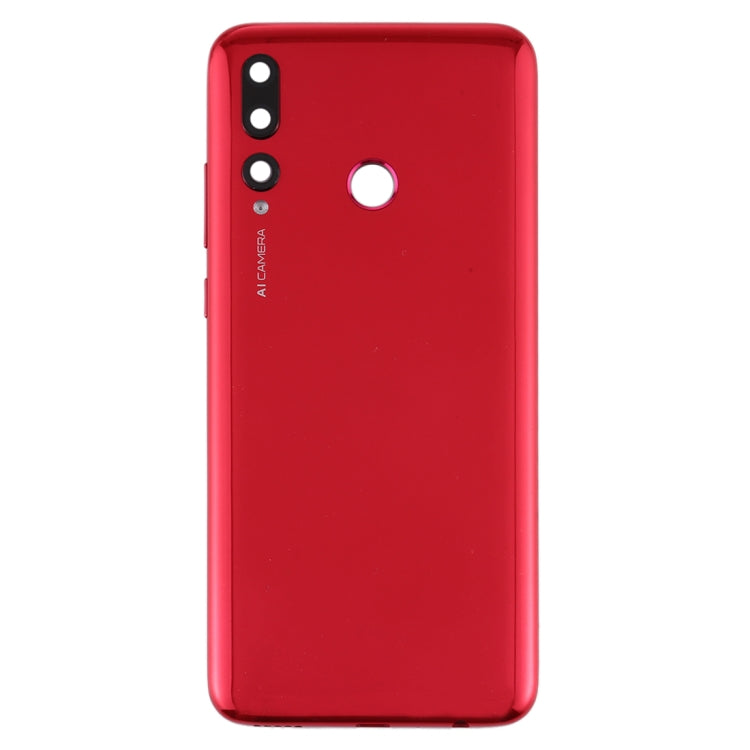 Tapa Trasera Original Para Batería con Tapa Para Lente de Cámara Para Huawei P Smart + 2019 (Rojo)