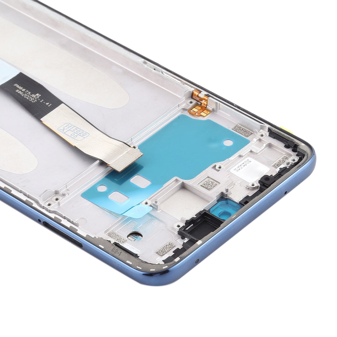 Ecran Complet LCD + Tactile + Châssis Xiaomi Redmi Note 9S Noir