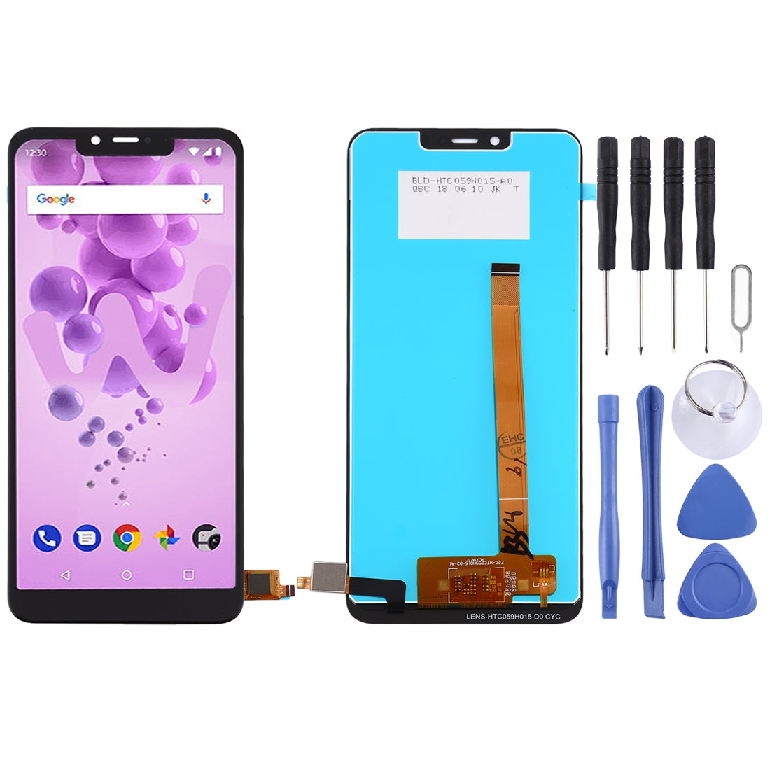 LCD Screen + Touch Digitizer Wiko View 2 Go View 2 Plus Black