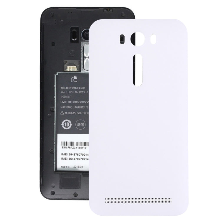 Original Battery Back Cover For Asus Zenfone 2 Laser / ZE500KL 5 inch (White)