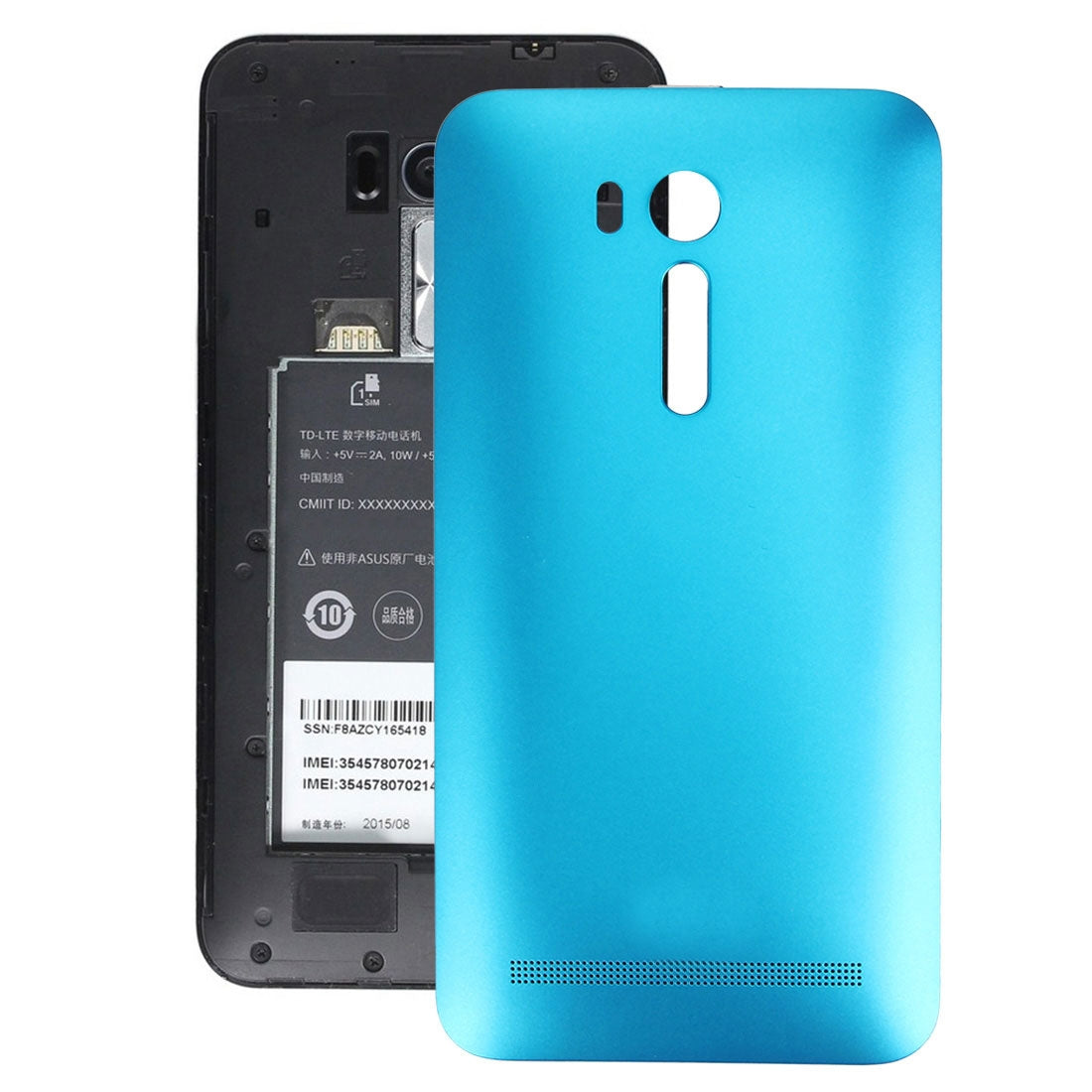 Battery Cover Back Cover Asus ZenFone Go / ZB551KL 5.5 Blue