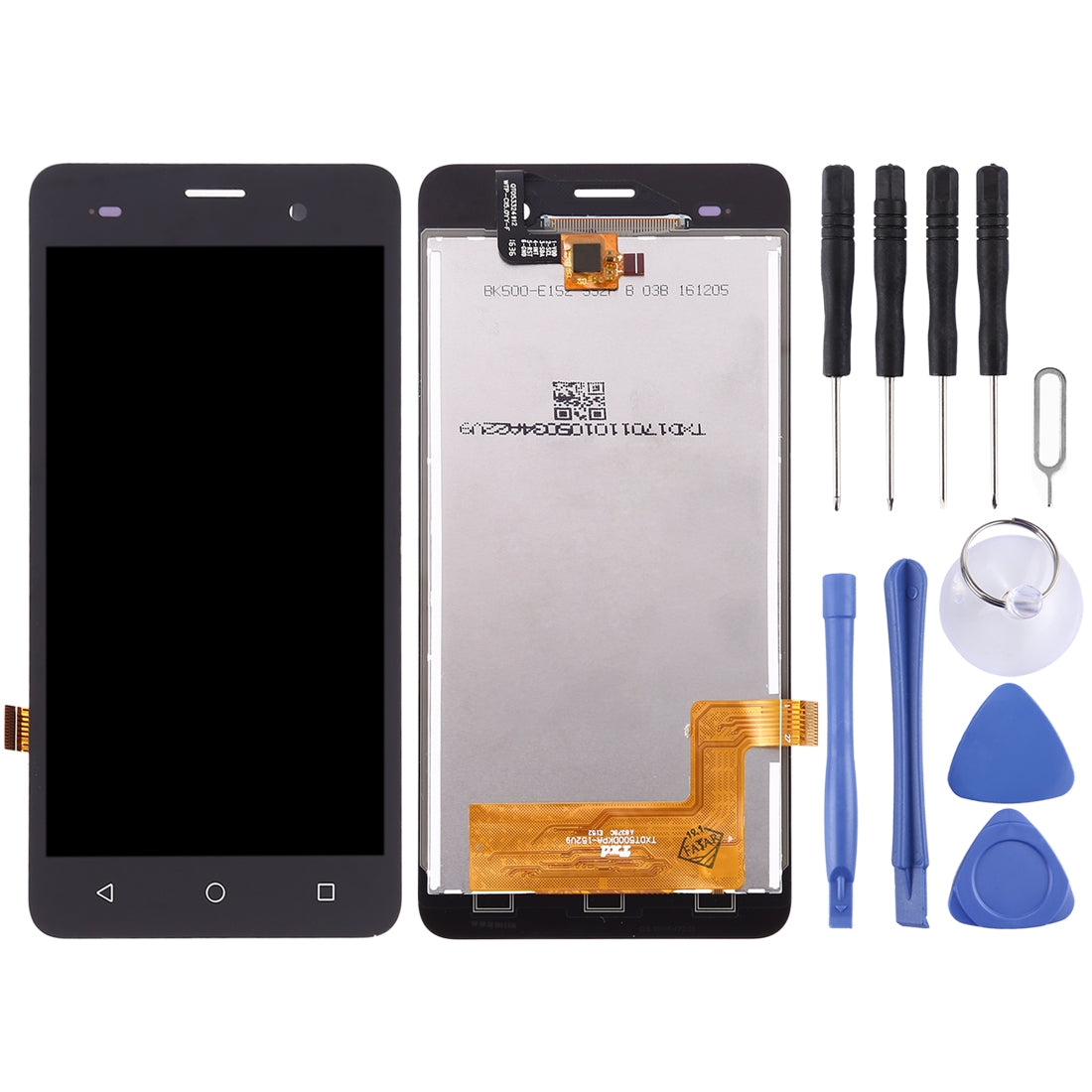 LCD Screen + Digitizer Touch Wiko Jerry Black