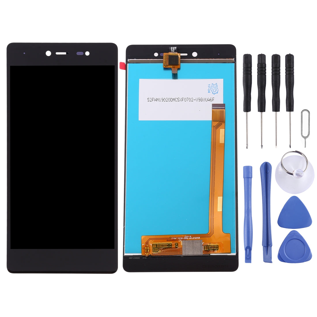 LCD Screen + Touch Digitizer Wiko Fever 4G Black