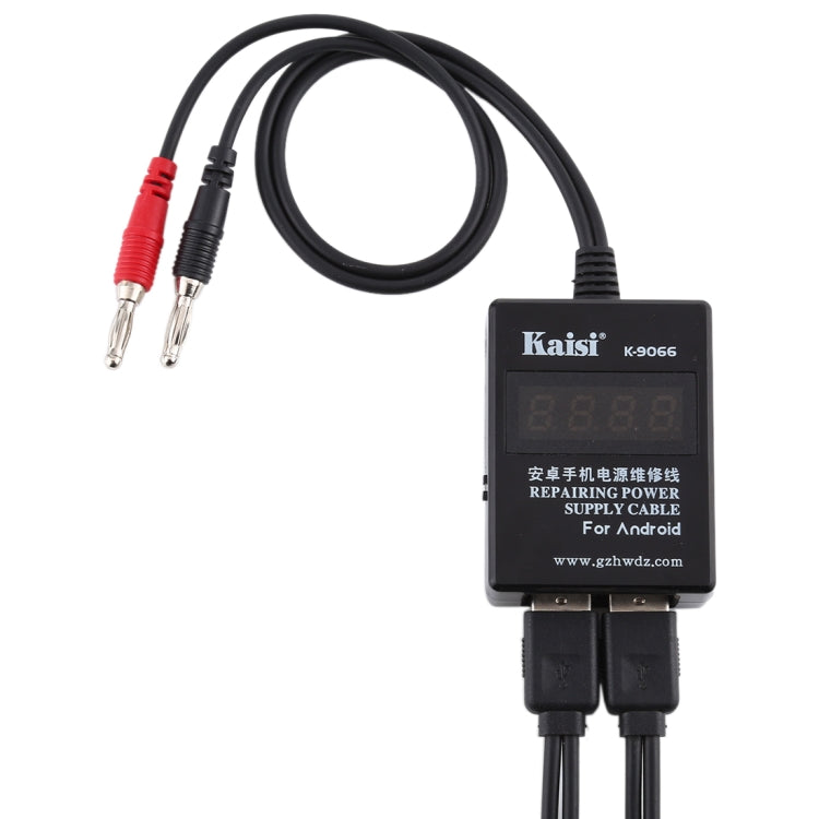 Kaisi K-9066 Mobile Phone Maintenance Power Cable Built-in Short Circuit Protection For Huawei Samsung Xiaomi Oppo VIVO etc.