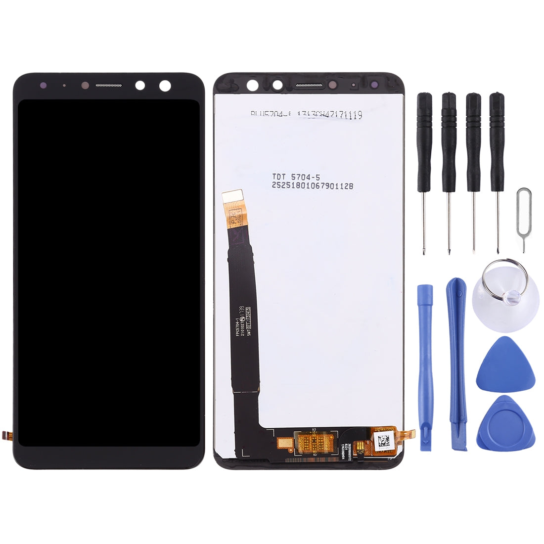 LCD Screen + Digitizer Touch Wiko View Prime Black