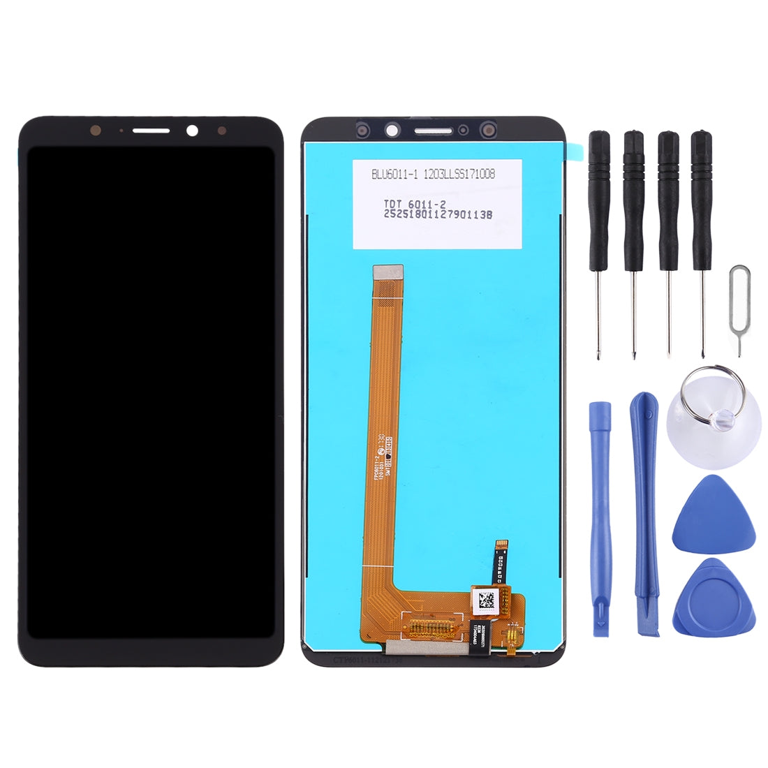 LCD Screen + Digitizer Touch Wiko View XL Black