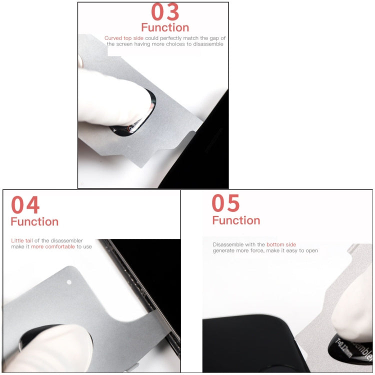 QIANLI 3D Ultra-thin Pry Spudger Display Teardown Card (10 Pieces)