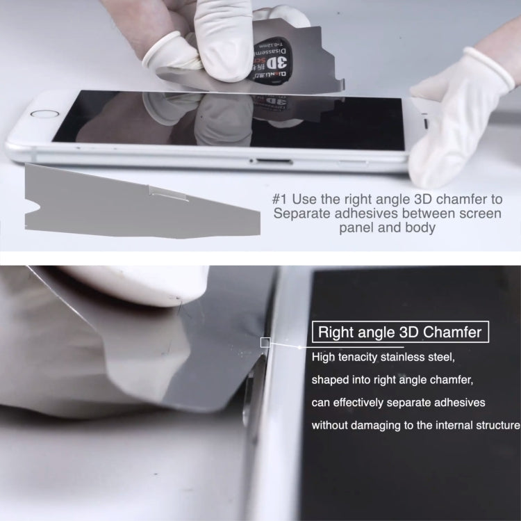 QIANLI 3D Ultra-thin Pry Spudger Display Teardown Card (10 Pieces)