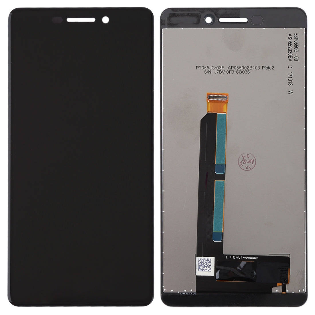Pantalla LCD + Tactil Nokia 6 2018 6.1 SCTA-1043 TA-1045 TA-1050 TA-1054 Negro