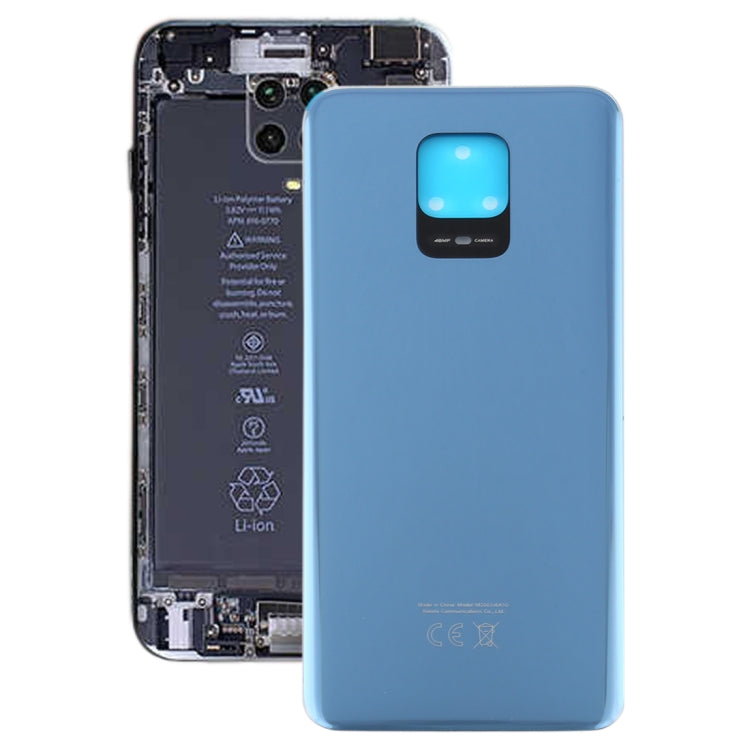 Tapa Trasera de Batería Original Para Xiaomi Redmi Note 9S / Redmi Note 9 Pro (India) / Redmi Note 9 Pro Max (Negro)
