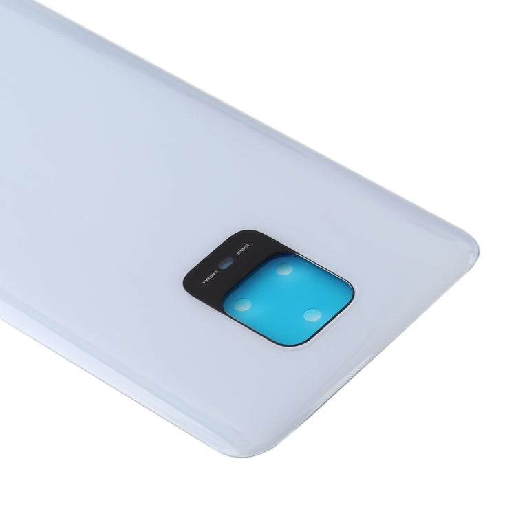 Coque arrière de batterie d'origine pour Xiaomi Redmi Note 9S / Redmi Note 9 Pro (Inde) / Redmi Note 9 Pro Max (Blanc)