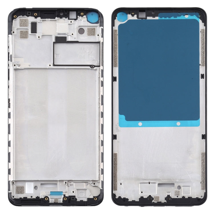 Placa de Bisel de Marco LCD de Carcasa Frontal Para Xiaomi Redmi Note 9 / Redmi 10X 4G (Negro)