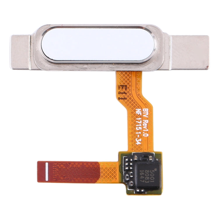 Câble flexible du capteur d'empreintes digitales pour Huawei MediaPad M3 8,4 pouces (Blanc)