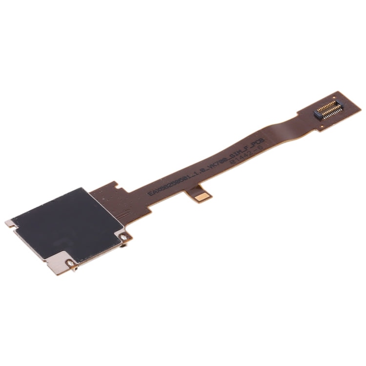 SIM Card Holder Socket Flex Cable For LG G Pad 10.1 V700