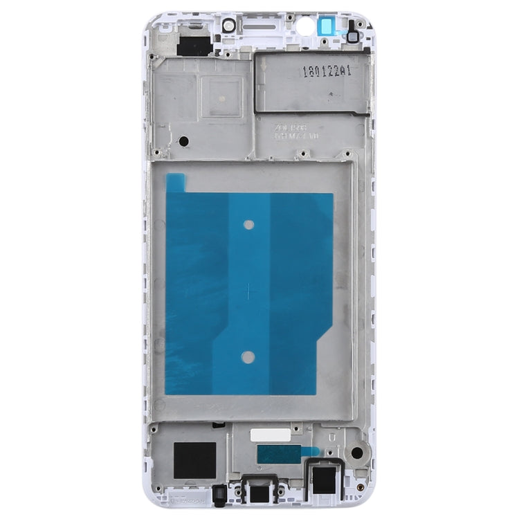 Lunette de cadre LCD du boîtier avant pour Huawei Enjoy 8 (Blanc)