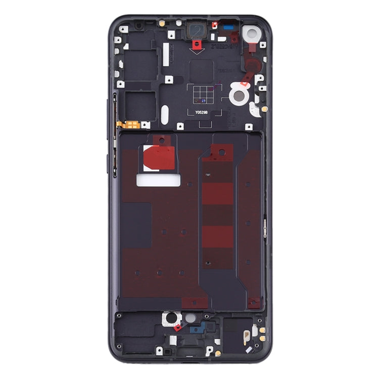 Placa de Bisel de Marco Intermedio Para Huawei Nova 7 5G (Negro)