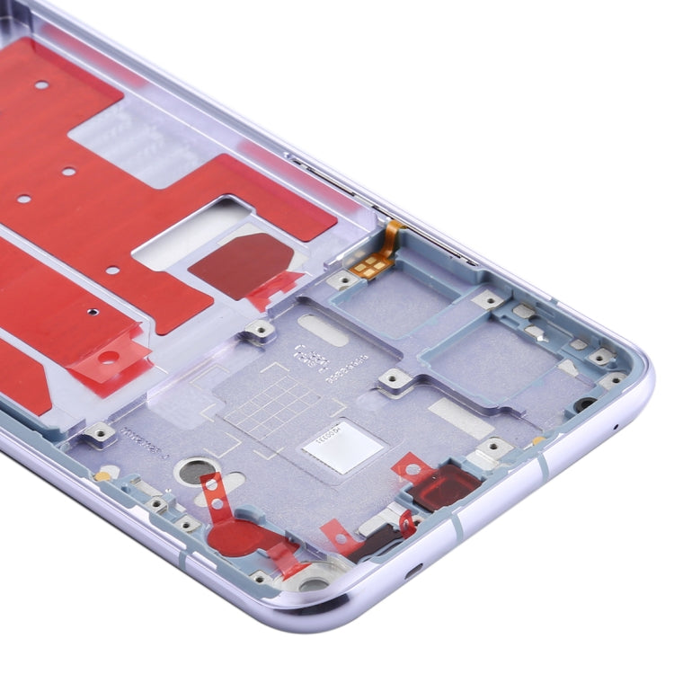 Placa de Bisel de Marco Intermedio Para Huawei Nova 7 5G (Plateado)