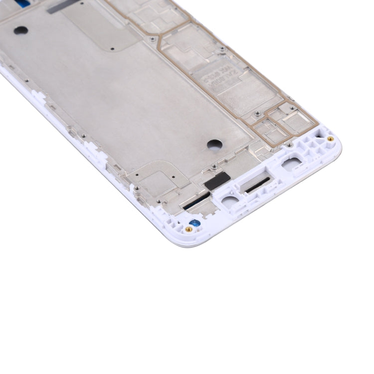 Plaque de lunette du cadre LCD du boîtier avant du Huawei Honor 5 / Y5 II (blanc)