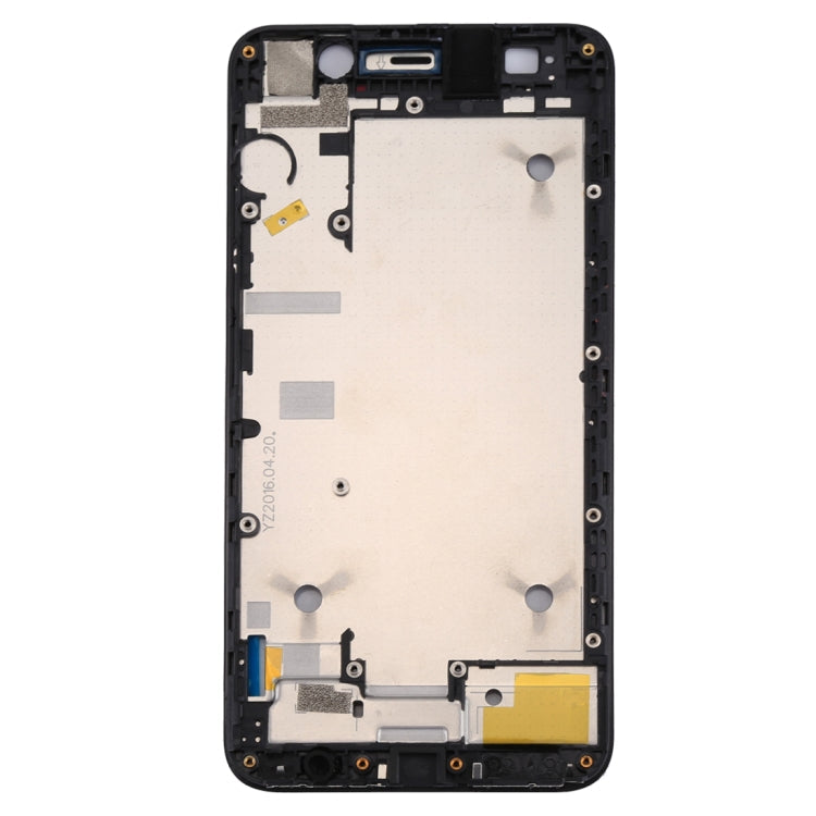 Huawei Y6 / Honor 4A Carcasa Frontal Placa de Bisel de Marco LCD (Negro)