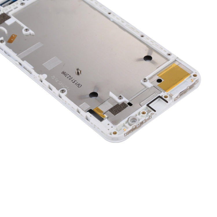 Huawei Y6 / Honor 4A Carcasa Frontal Placa de Bisel de Marco LCD (Blanco)