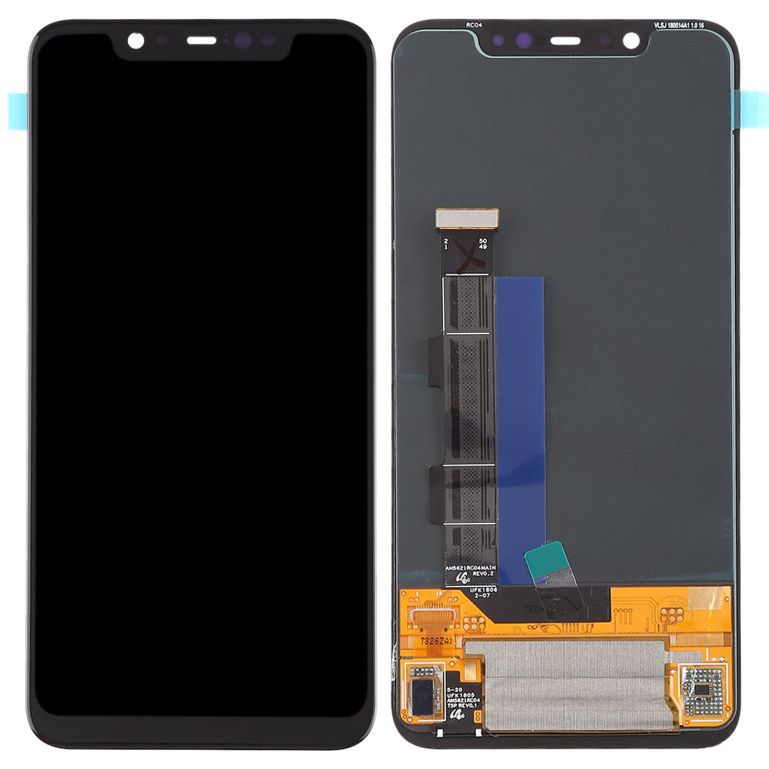 LCD Screen + Touch Digitizer Xiaomi MI 8 Black
