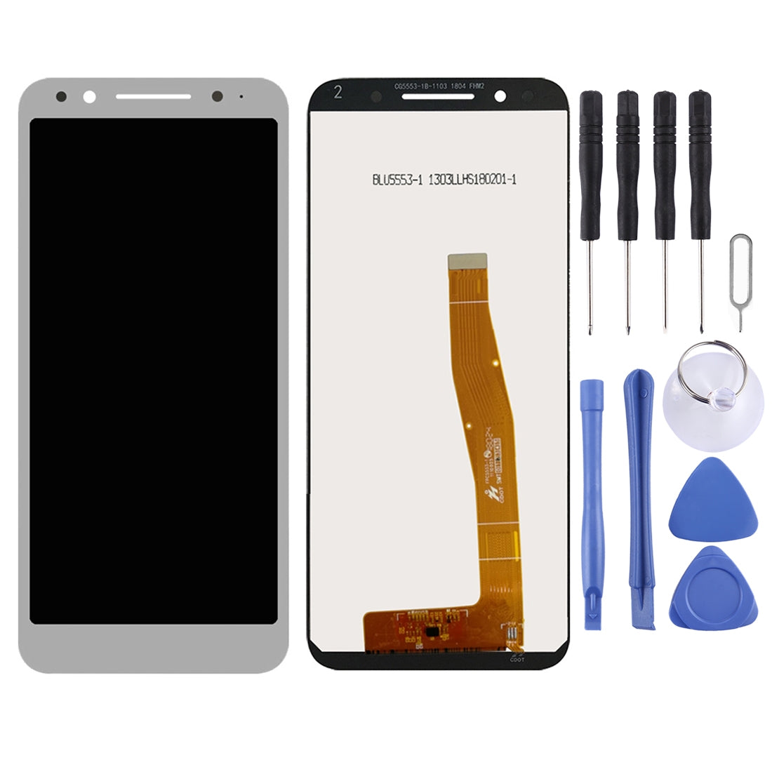 LCD Screen + Touch Digitizer Alcatel 3 / 5052 5052D 5052Y White