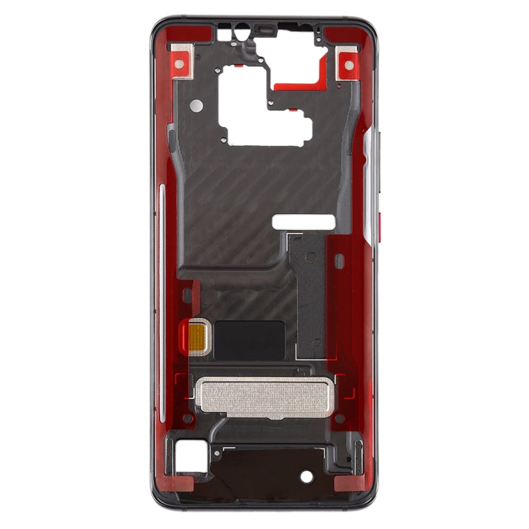 Front Housing LCD Frame Bezel Plate with Side Keys for Huawei Mate 20 Pro (Black)