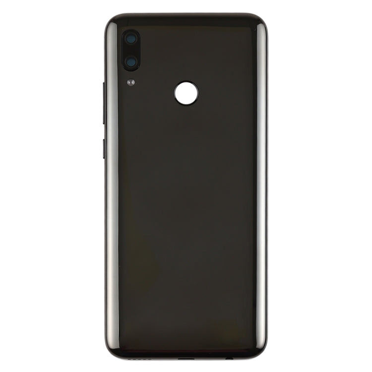 Coque arrière de batterie d'origine avec objectif d'appareil photo pour Huawei P Smart (2019) (noir)