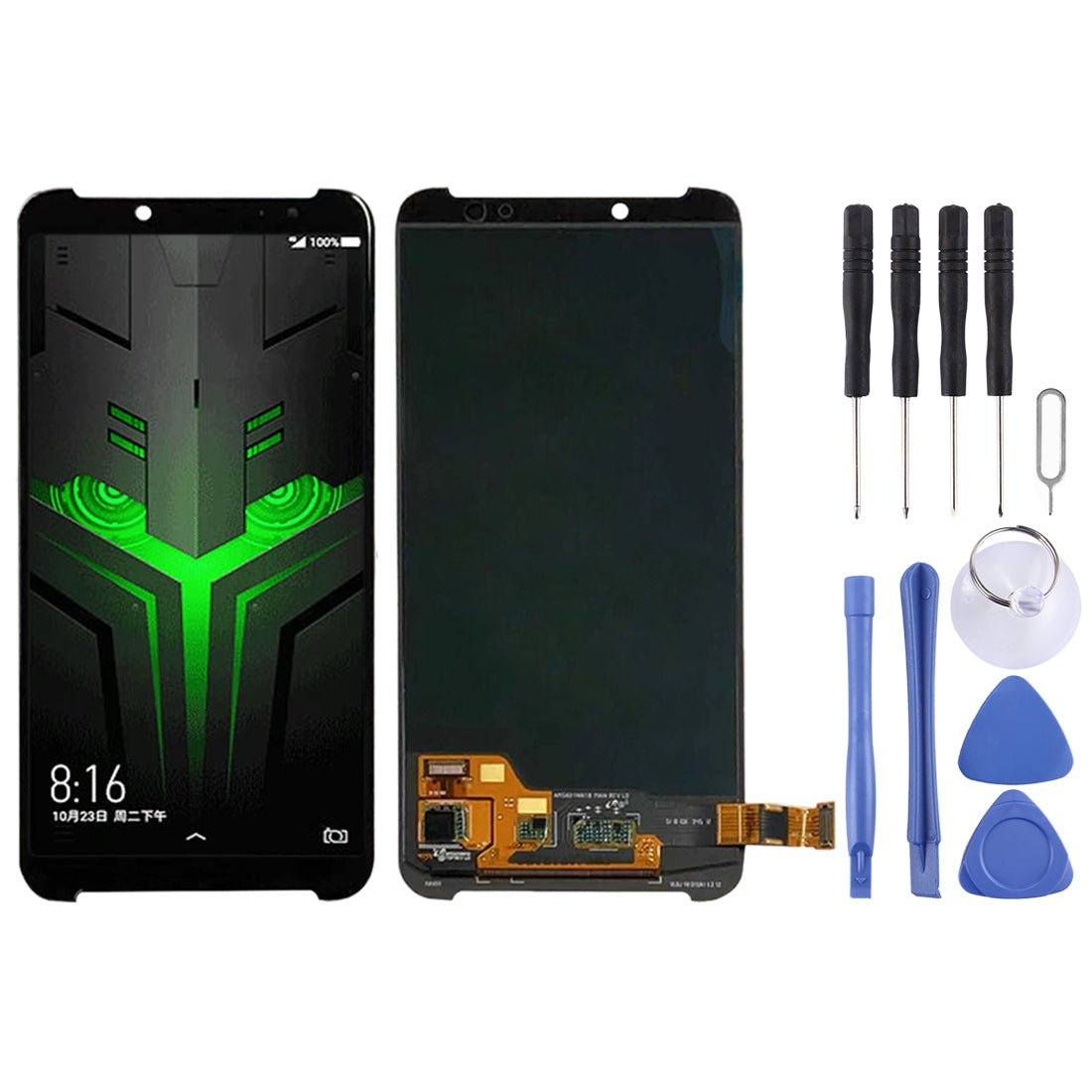 Ecran LCD + Numériseur Tactile Xiaomi Black Shark Helo Noir