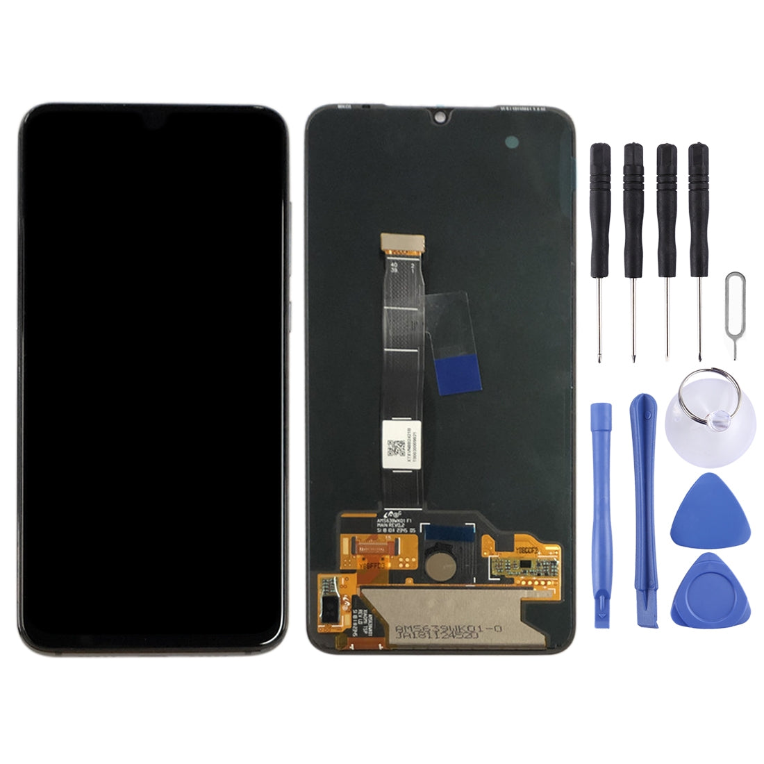 Ecran LCD + Numériseur Tactile (Version Oled) Xiaomi MI 9 Noir