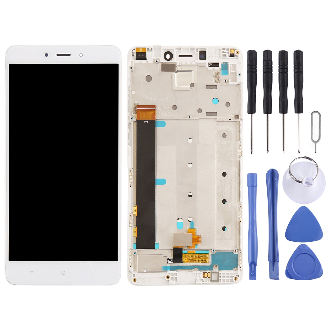 Pantalla Completa TFT + Tactil + Marco Xiaomi Redmi Note 4 Blanco