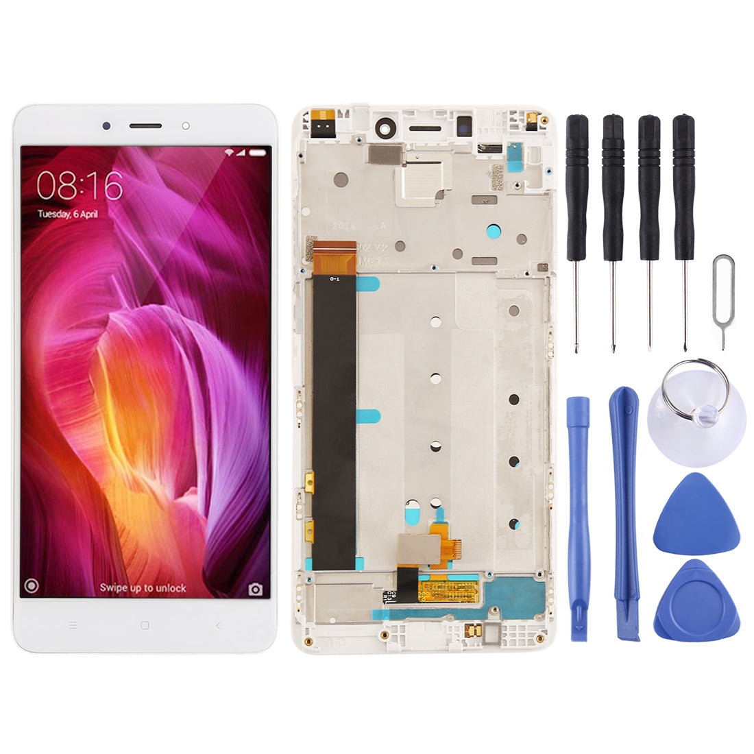 Pantalla Completa TFT + Tactil + Marco Xiaomi Redmi Note 4 Blanco