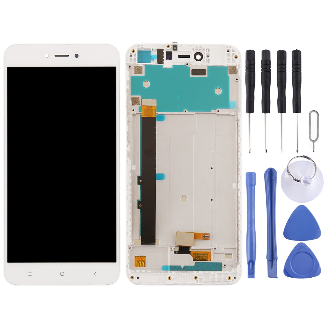 Pantalla Completa TFT + Tactil + Marco Xiaomi Redmi Note 5A Blanco