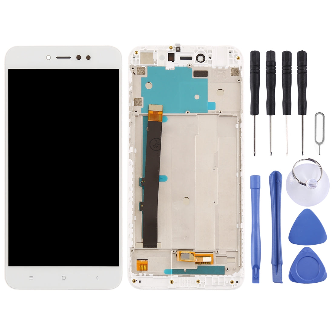Pantalla Completa TFT + Tactil + Marco Xiaomi Redmi Note 5A Prime Blanco