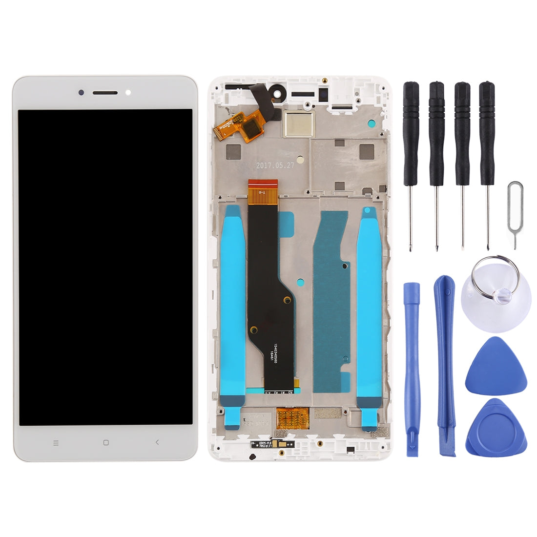 Pantalla Completa LCD + Tactil + Marco Xiaomi Redmi Note 4X Blanco