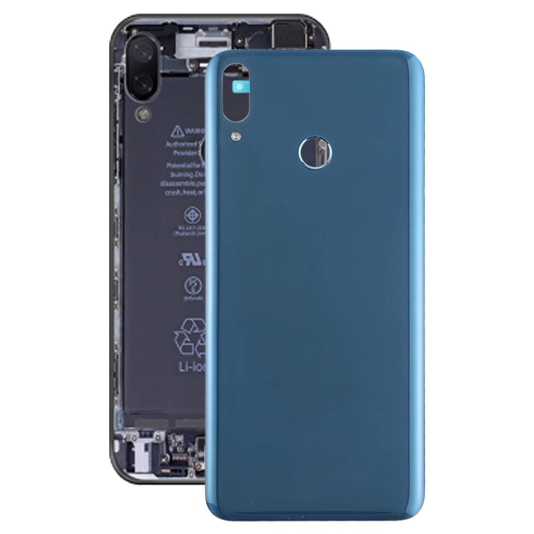 Cache Batterie Coque Arrière Huawei Y9 2019 / Enjoy 9 Plus Bleu