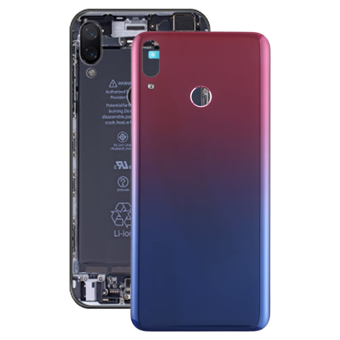 Cache Batterie Coque Arrière Huawei Y9 2019 / Enjoy 9 Plus Violet