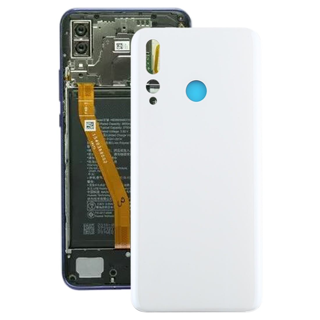Cache Batterie Coque Arrière Huawei Nova 4 Blanc