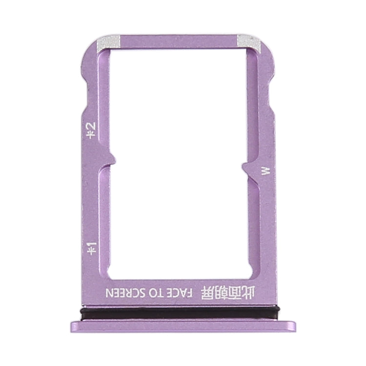Plateau de carte SIM + plateau de carte SIM pour Xiaomi MI 9 (violet)