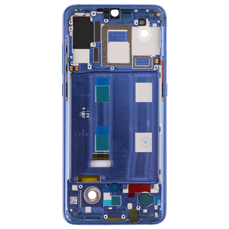 Plaque de cadre intermédiaire pour Xiaomi MI 9 (Bleu)
