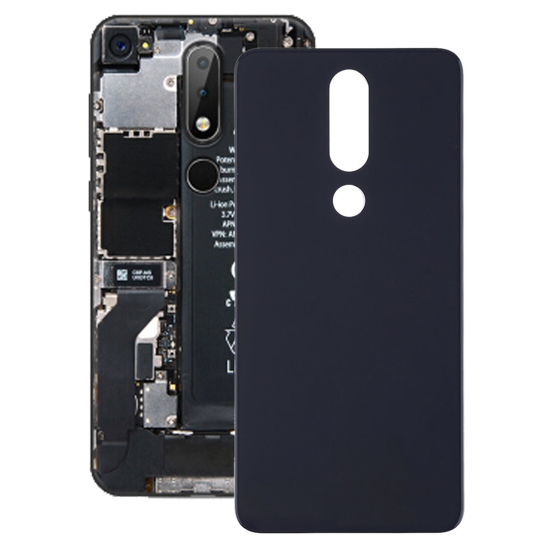 Battery Cover Back Cover Nokia X6 2018 Blue