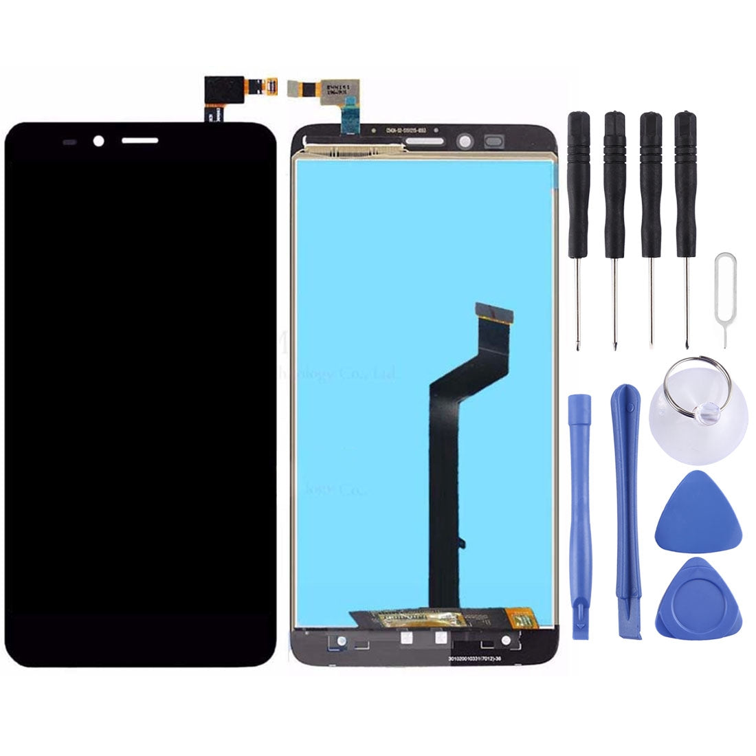 LCD Screen + Touch Digitizer ZTE Imperial MAX Z963 Black