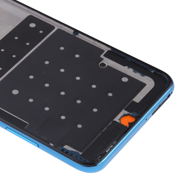 Plaque frontale du cadre LCD du boîtier avec touches latérales pour Huawei P30 Lite (24MP) (Bleu)