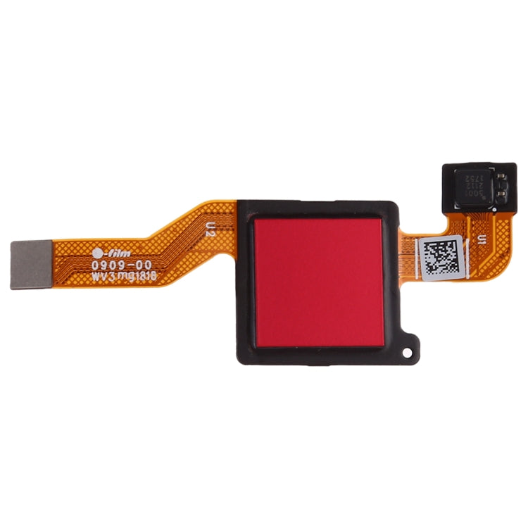 Cable Flex de Sensor de Huellas Dactilares Para Xiaomi Redmi Note 5 (Rojo)